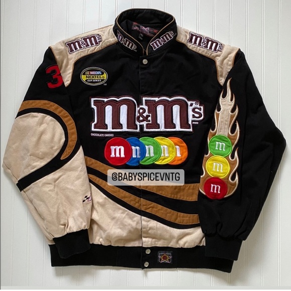 RARE 1:1 M&M Nascar Madison Beer Racing Jacket - Picture 2 of 13